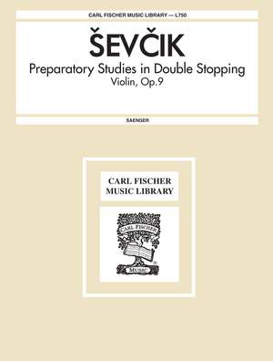 Otakar Sevcik: Preparatory Studies In Double Stopping