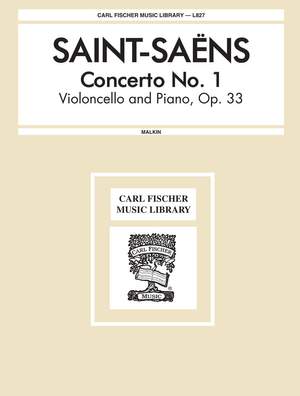 Saint-Saëns, C: Concerto No.1 op. 33