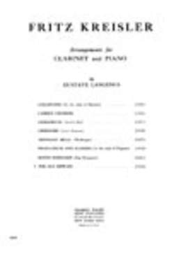 Kreisler, F: The Old Refrain