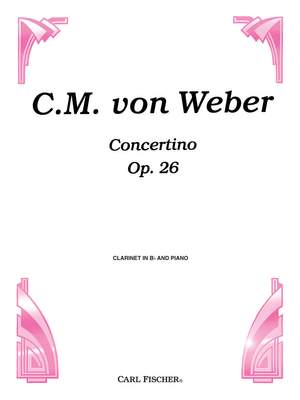 Weber: Concertino Es-Dur op. 26