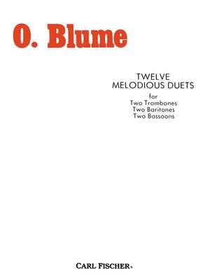 O. Blume: Melodious Duets(12)