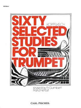 Georg Kopprasch: Sixty Selected Studies for Trumpet - Book 2
