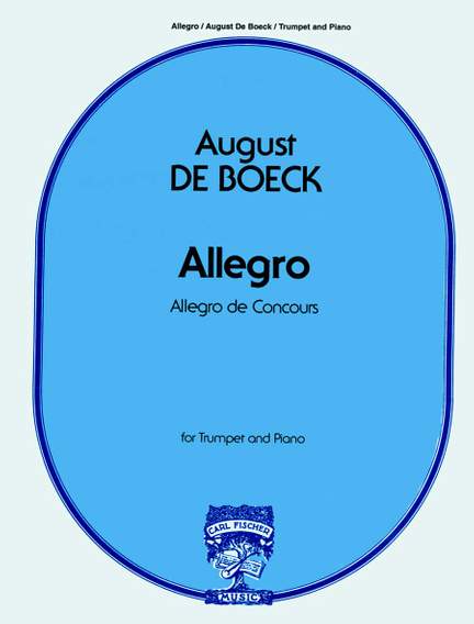 August de Boeck: Allegro