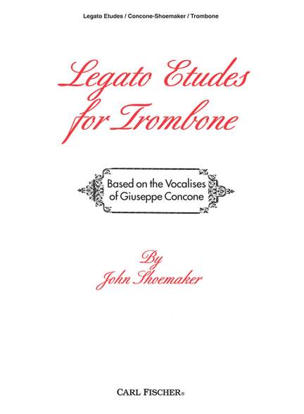 Giuseppe Concone: Legato Etudes
