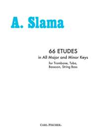 Anton Slama: 66 Etudes In All Major and Minor Keys