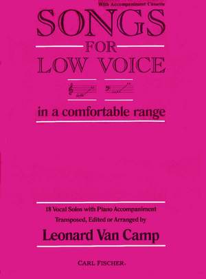 Various: Songs for Low Voice