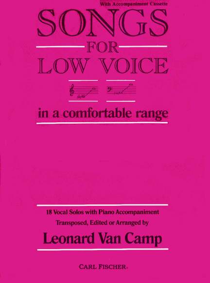 Various: Songs for Low Voice