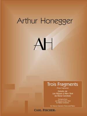 Arthur Honegger: Trois Fragments