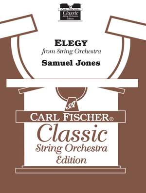Samuel Jones: Elegy for String Orchestra