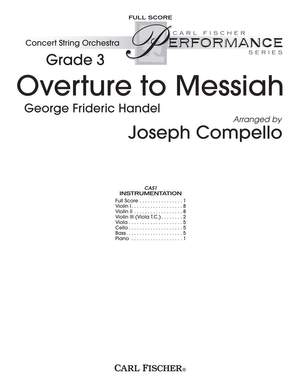 Georg Friedrich Händel: Overture To Messiah