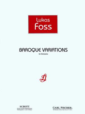 Lukas Foss: Baroque Variations