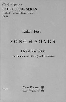 Lukas Foss: Song Of Songs