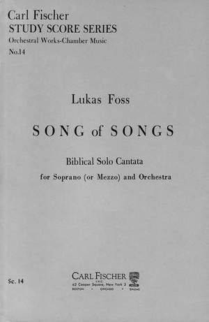 Lukas Foss: Song Of Songs