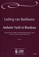 Beethoven, L v: Andante Varié et Rondeau transcribed by Ferdinando Carulli op. 155