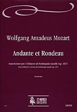 Mozart, W A: Andante et Rondeau transcribed by Ferdinando Carulli op. 167