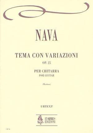 Nava, A: Tema con Variazioni op. 25