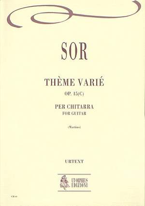 Sor, F: Thème Varié op. 15c
