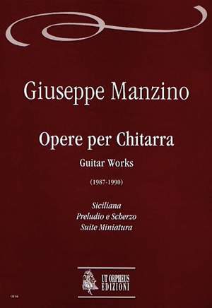 Manzino, G: Guitar Works (1987-1990)
