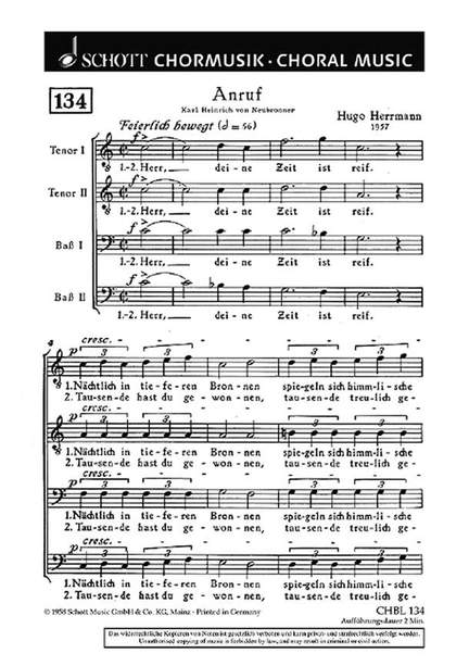 Herrmann, H: Anruf