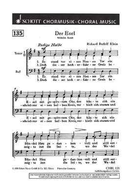 Klein, R R: Der Esel
