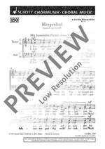 Erdlen, H: Vier leichte Männerchöre Product Image