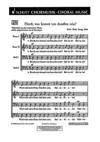 Lang, H: Horch, was kommt von draußen rein?