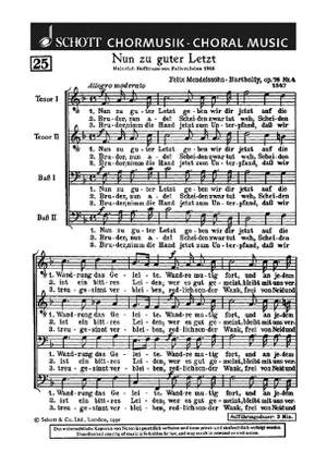 Mendelssohn: Komitat op. 76/4