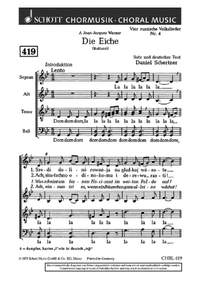 Schertzer, D: Vier russische Volkslieder