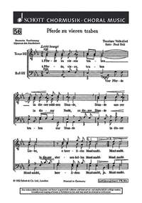 Zoll, P: Pferde zu vieren traben