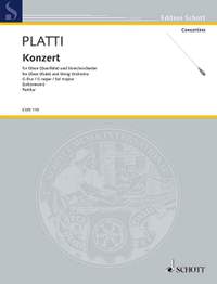 Platti, G B: Concerto G major