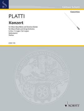 Platti, G B: Konzert G-Dur G major