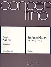 Salieri, A: Symphony No. 19 D Major