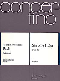 Bach, W F: Sinfonie F-Dur F major Falck 67