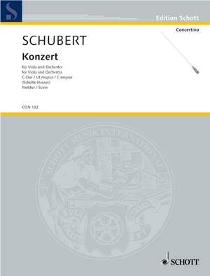 Schubert, J: Concerto C Major