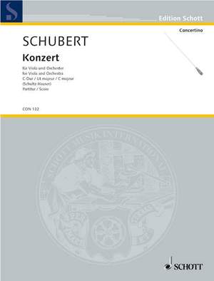 Schubert, J: Konzert C-Dur C major
