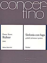 Richter, F X: Symphony with fugue G Minor