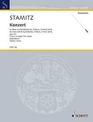 Stamitz, C P: Concerto G major op. 29