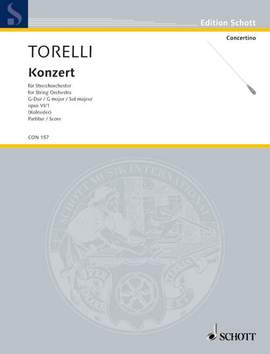 Torelli, G: Concerto G Major G major op. 6/1