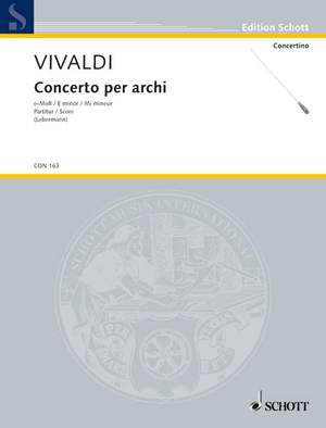 Vivaldi: Concerto per archi PV 113 / RV 133
