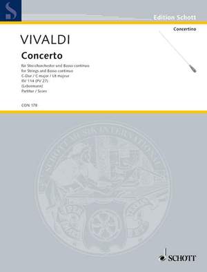 Vivaldi: Concerto ripieno PV 27