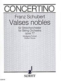 Schubert, F: Valses nobles op. 77 D 969