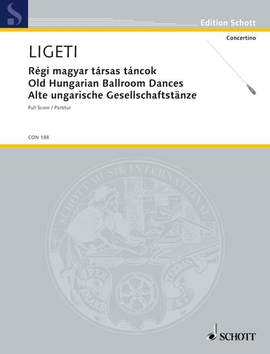 Ligeti, G: Régi magyar társas táncok