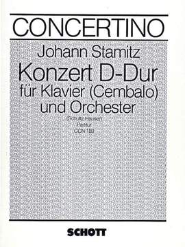 Stamitz, J W A: Konzert D-Dur D major op. 10/1