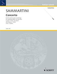 Sammartini, G: Concerto F Major