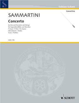 Sammartini, G: Concerto F-Dur F major