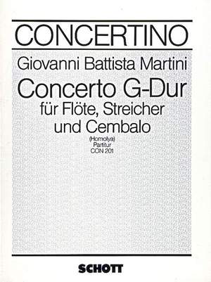 Martini, G B: Concerto G-Dur G major