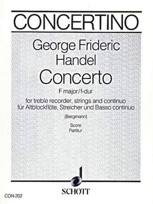 Handel, G F: Concerto F Major