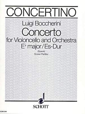 Boccherini, L: Concerto E flat Major