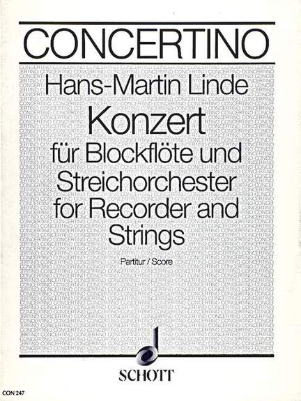 Linde, H: Konzert