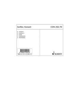 Senfter, J: Konzert c-Moll C minor op. 40